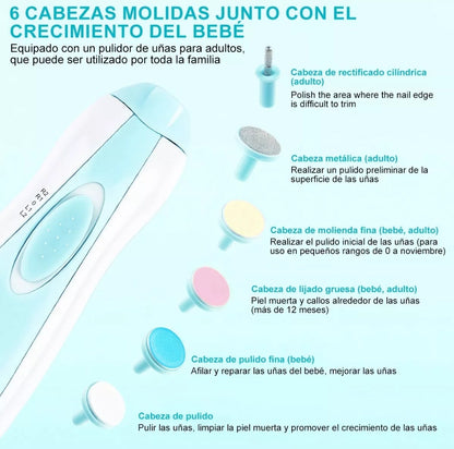 ¡Última Oportunidad! El Cortauñas Eléctrico para Bebés que Facilitará Tu Vida