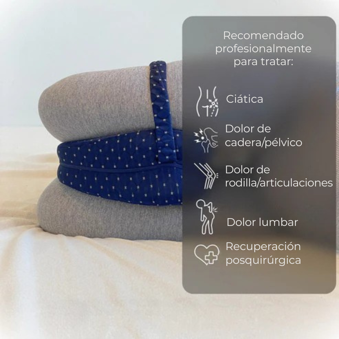 Revoget™ - Di adiós a los dolores de espalda y columna al dormir de lado: ¡la almohada ortopédica que necesitas!